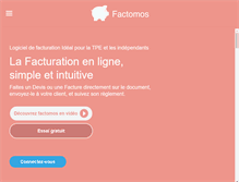 Tablet Screenshot of factomos.com